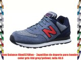 New Balance Nbml574Mon -  Zapatillas de deporte para hombre color gris (ttd grey/yellow) talla