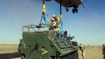 How to Move a 14 Ton Light Armored Vehicle: Helicopter External Lift