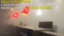 Noucelle vidéo de l'intérieur de l'aéroport après les explosions