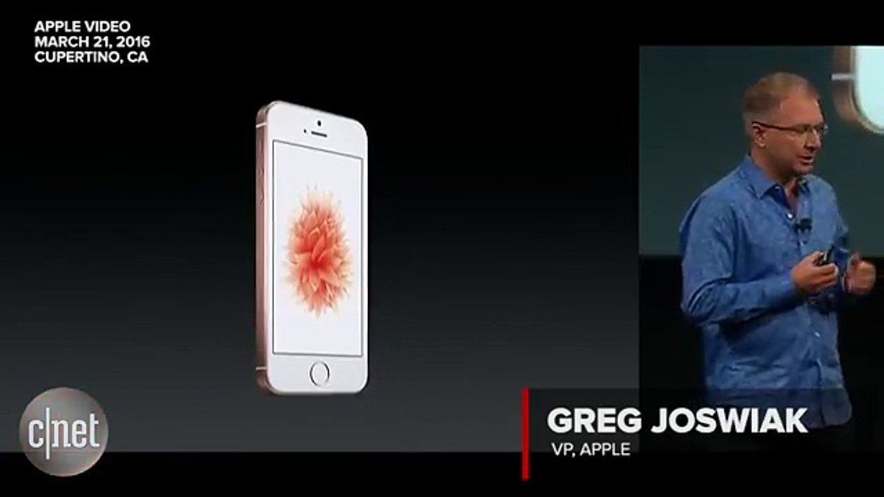 Apple unveils the smaller, cheaper iPhone SE
