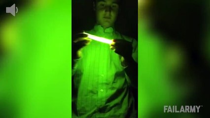 Science experiment gone wrong