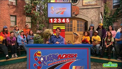Sesame Street - Squirmadega Car Race