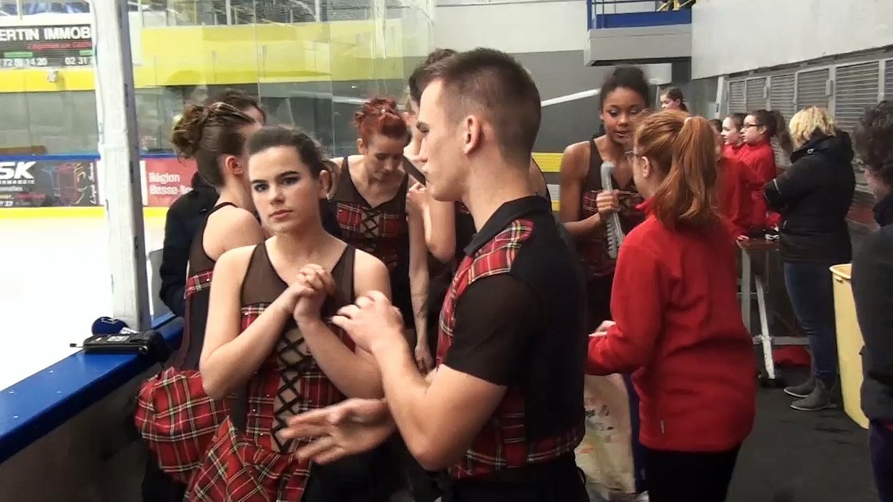 Synchro- Les Candy ice à Caen / février 2016