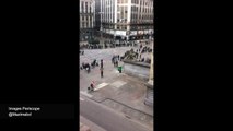 Attentat de Bruxelles : Hommage place de la Bourse