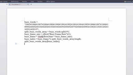 Adobe After Effects - Controlling the Buzz Words Preset