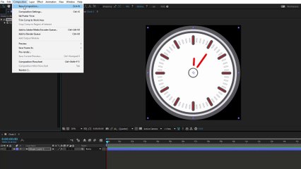 Adobe After Effects Shape Layer Clock - Pt 1 Creating the Face