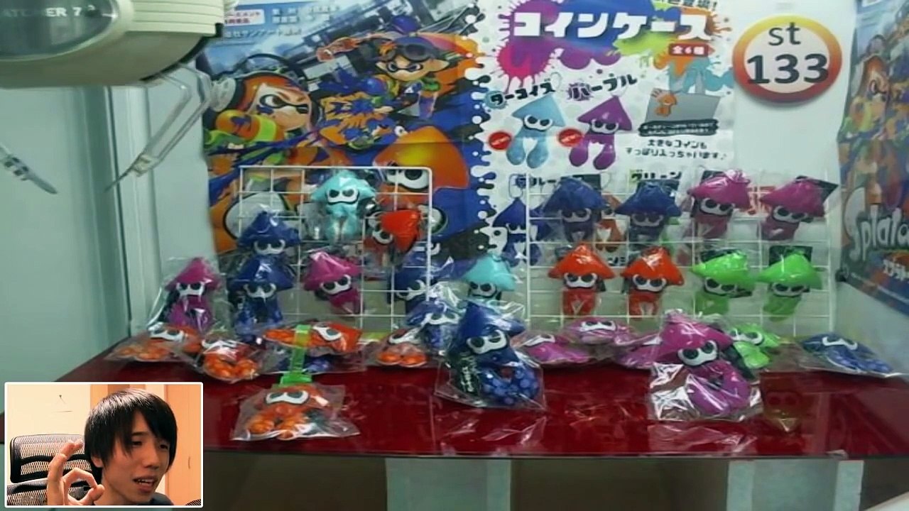 UFOキャッチャーでスプラトゥーングッズを取らなイカ クレーンゲーム 実況