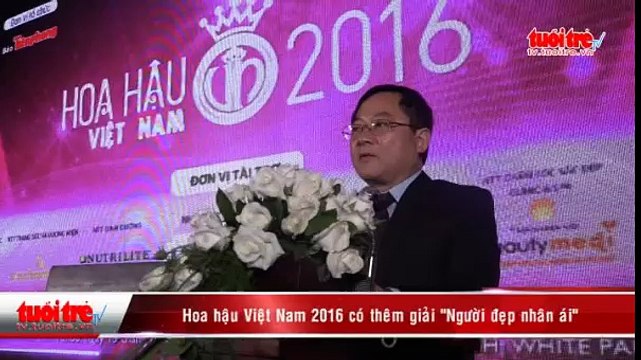 Hoa hậu Việt Nam 2016 có thêm giải “ Người đẹp nhân ái”