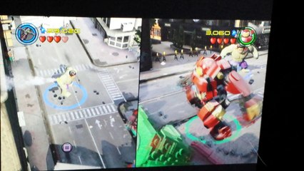 Awesome Battle:  Incredible Hulk VS Iron Man In "Marvel Avengers" Play Station 3