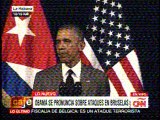Obama sobre atentado en Bruselas: Condenamos los ataques, haremos lo necesario para ayudarlos