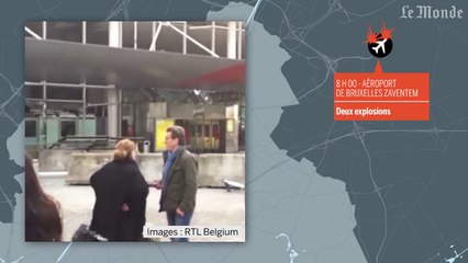 Le déroulé des attaques survenues à Bruxelles