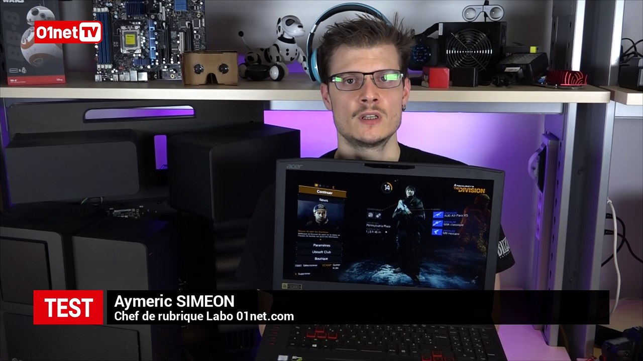 Test Acer Predator 17 : la version agrandie du Predator 15