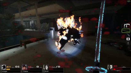 L4D2 "Dead Center" Advanced difficulty, co-op.