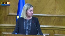 News : Les larmes de Federica Mogherini après les explosions de Bruxelles !