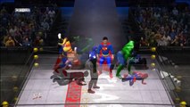 WWE 12: Batman vs SuperMan vs Spider-Man vs The Incredible Hulk vs Captain America vs Hulk Hogan