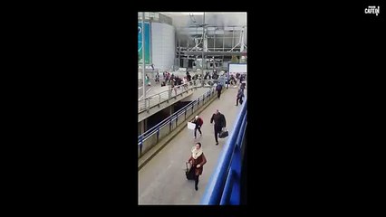 Des témoins filment les attentats de Bruxelles en direct