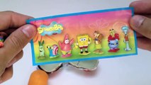 2 SpongeBob Kinder Surprise Eggs Unboxing - Kinder Chocolate Eggs