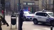 Policia arreston të dyshuarit për sulmet në Bruksel, ja pamjet (VIDEO)