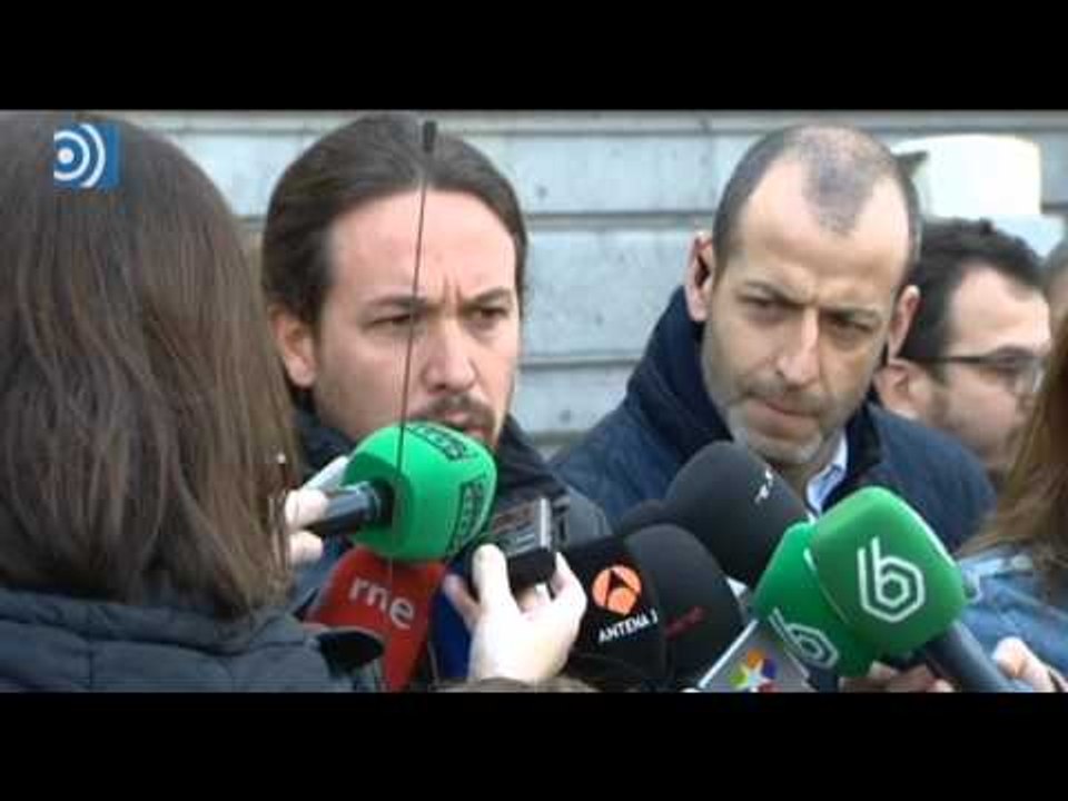 Pablo Iglesias: "Estaremos en el pacto antiyihadista como observadores"