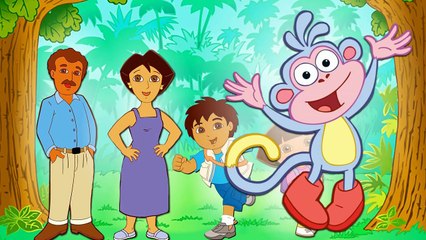 Dora The Explorer Finger Family Nursery Rhymes Lyrics