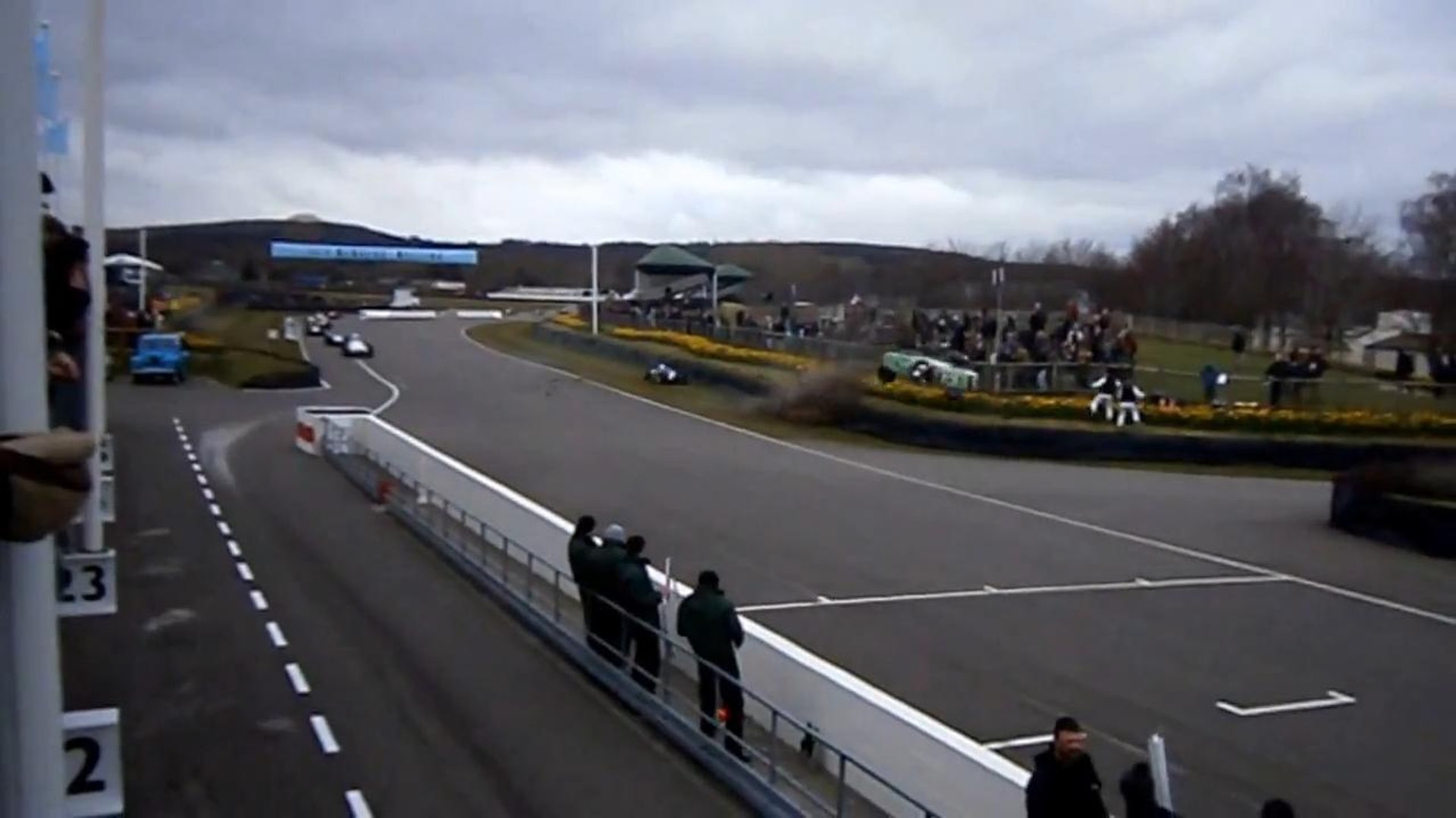 ⁣Race Crash