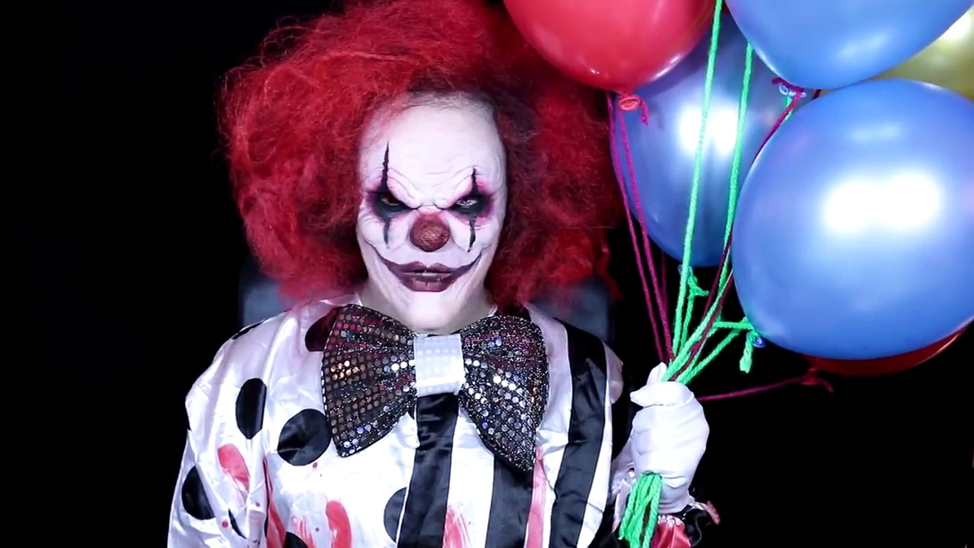 Evil Clown - Makeup Tutorial! - Dailymotion Video