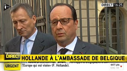 « L'année dernière c'était Paris, aujourd'hui, c'est Bruxelles »