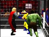 Spider-Man vs Hulk vs Wolverine vs Iron Man vs Thor vs Captain America - WWE 12