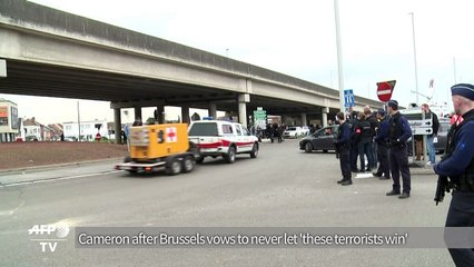 Cameron: 'We will never let these terrorists win'