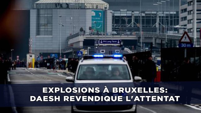 Explosions à Bruxelles: Daesh revendique l'attentat