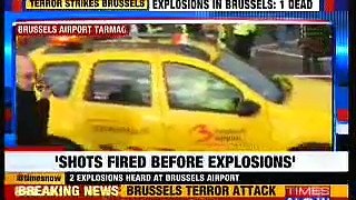 2 Explosions at Brussels Airport Lockdown