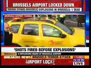 2 Explosions at Brussels Airport Lockdown