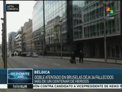 Más de 100 heridos y 35 muertos tras atentados en Bruselas