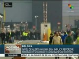 Alerta nivel 4 en Bélgica tras ataques terroristas