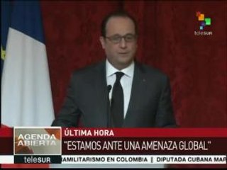 Francois Hollande pide a Unión Europea cierre filas ante el terrorismo