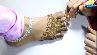 Arabic mehndi designs for legs