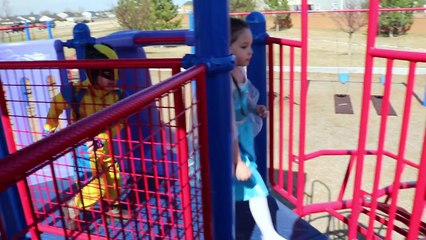 Little Joker vs Elsa & Wolverine | In Real Life | Silly String Superhero Battle