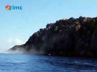 Bodrum'da hafriyatlar denize dökülüyor