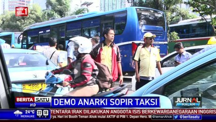 Polri Tindak Tegas Aksi Anarkis Sopir Taksi
