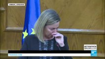 Attentats à Bruxelles : les larmes de Valeria Mogherini, la force d'Obama - Réactions de la communauté internationale