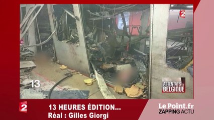 Attentats de Bruxelles : Les images d'une journée d'horreur - Le Zapping du 22 mars