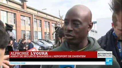 Attentats à Bruxelles : "il a crié des mots en arabe, et j'ai entendu une détonation"