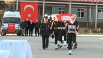 Mardin - Şehit Uzman Çavuş ve Komiser Yardımcısı, Mardin'den Törenle Uğurlandı