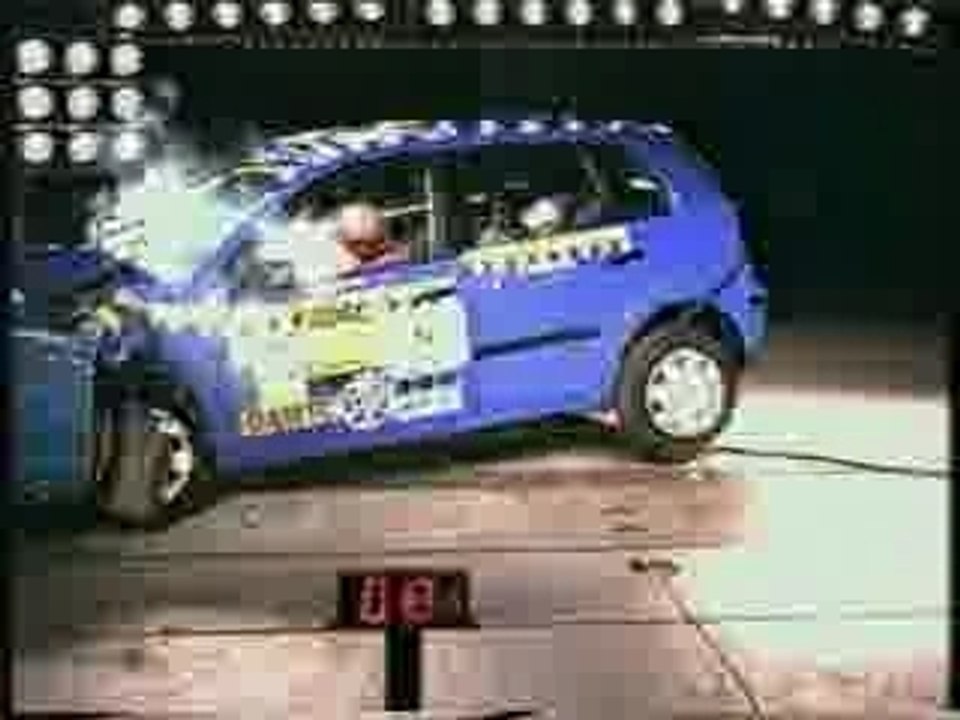 Crash test volkswagen polo euroncap (2002)