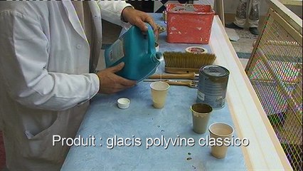 Peinture patine chiffonnée