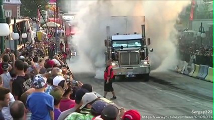 Télécharger la video: Semi Trucks Drag Racing | Дальнобой наваливает №1