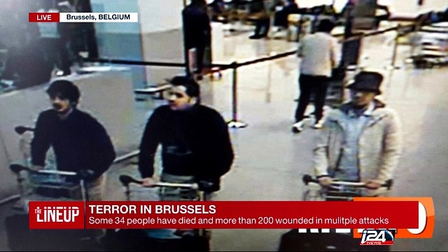 Some 34 people have died and more than 200 wounded in multiple attacks in Brussels