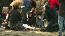 Attentats à Bruxelles - Belgique /Maelbeek: les blessés soignés à la sortie de la station de METRO | Belgium attack