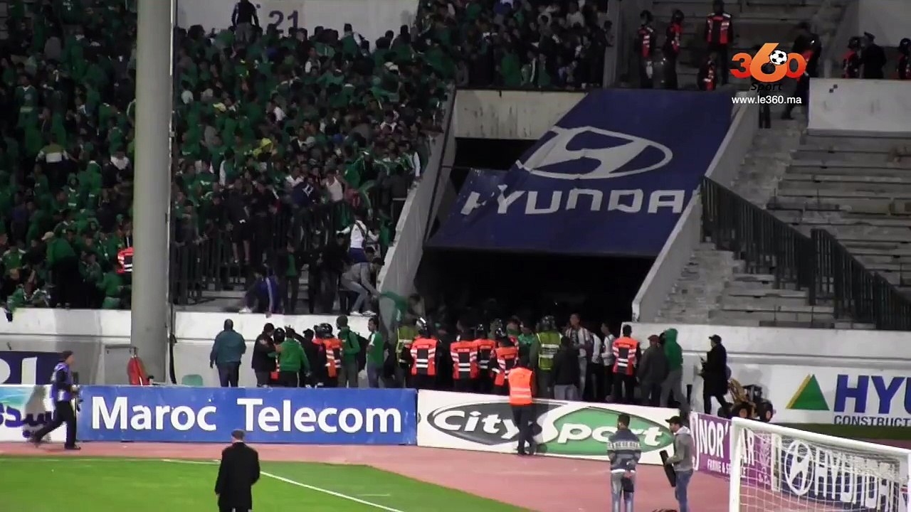Affrontements entre supporters du Raja Casablanca
