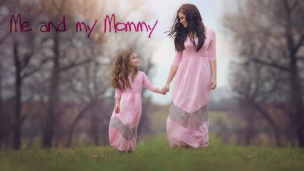 Mother Daughter Match Photo, I just love this pictures so much